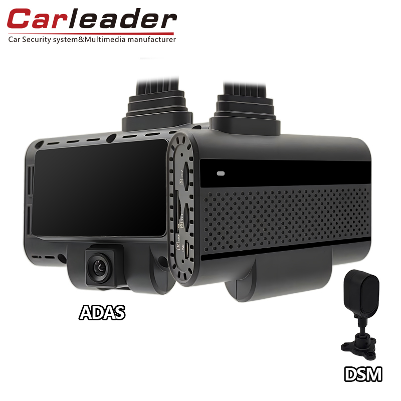 कार्लीडर 4CH ADAS + DSM DVR AI डीभर एआई ड्यास क्यामेरा