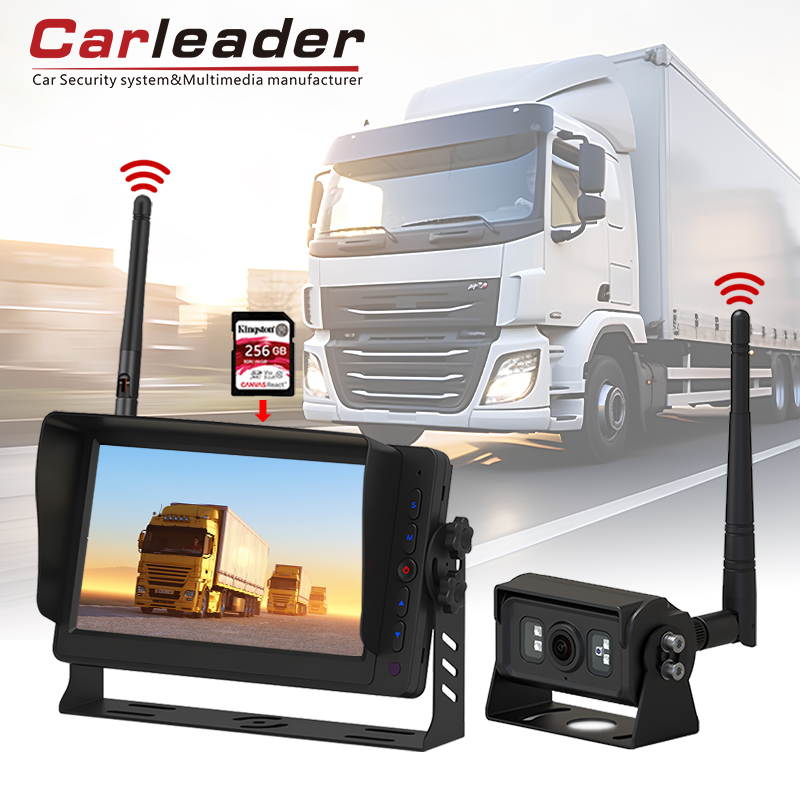 Carleder 3 इन्च DVR रेकर्डिंग 2.4GHAZ डिजिटल वायरलेस अनुगमन प्रणाली ---- तपाईंको ड्राइभिंग सुरक्षा सुरक्षित