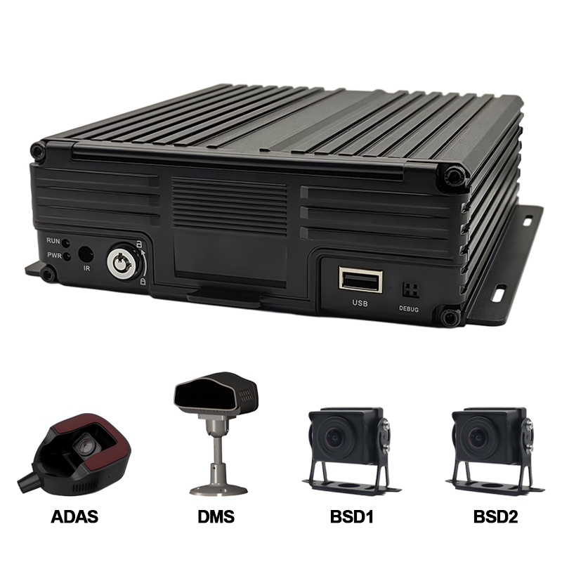 Carleader 8CH AI HDD Mobile DVR सपोर्ट ADAS+DMS+BSD मार्फत तपाईंको फ्लीट सुरक्षा व्यवस्थापनलाई बढाउनुहोस्