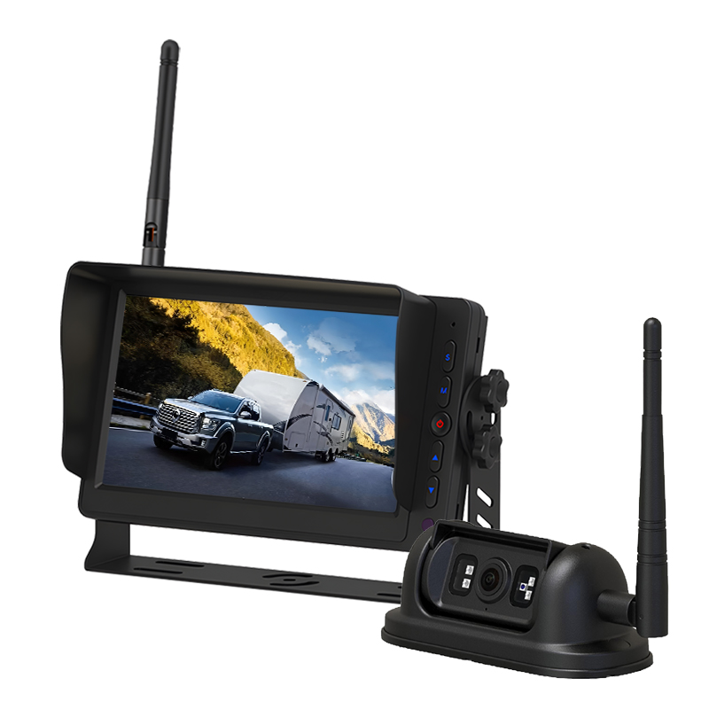 Carleader 7 इन्च 2.4GHz डिजिटल वायरलेस HD क्यामेरा र मनिटर प्रणाली