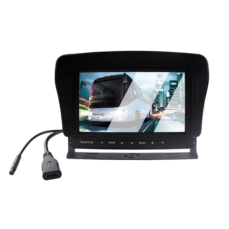 9 इन्च उच्च परिभाषा LCD स्क्रिन